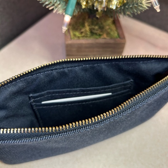 Coach signature denim wristlet wallet - Picture 3 of 3
